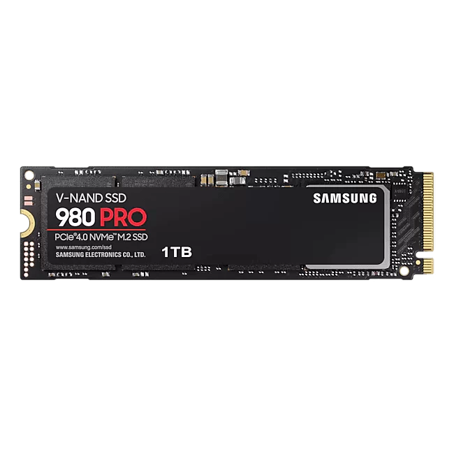 Samsung 980 Pro 1TB (MZ-V8P1T0BW) SSD - PCIe Gen 4.0 x4, NVMe V-NAND, M.2 2280 1 Samsung 980 Pro 1TB (MZ-V8P1T0BW) SSD - PCIe Gen 4.0 x4, NVMe V-NAND, M.2 2280