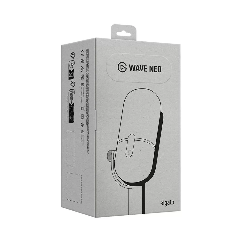 Elgato Wave Neo - White, 24-bit 96kHz, USB-C Connection 4 Elgato Wave Neo - White, 24-bit 96kHz, USB-C Connection - Ảnh 4