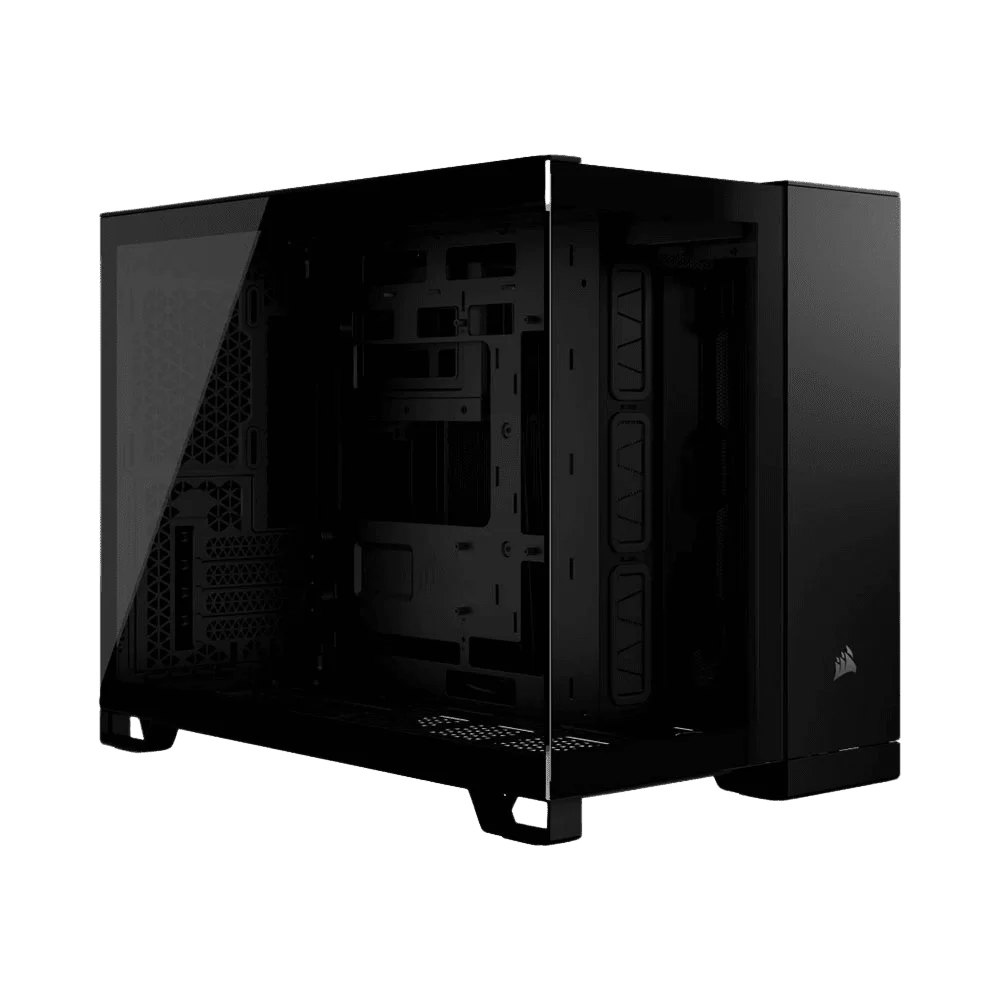 CORSAIR 2500X Black - Dual Chamber, Tempered Glass, mATX Mid Tower Case