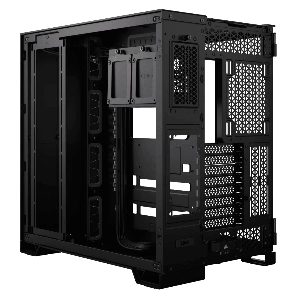 CORSAIR 6500X Black - Dual Chamber, Tempered Glass, Mid Tower ATX Case 4 CORSAIR 6500X Black - Dual Chamber, Tempered Glass, Mid Tower ATX Case - Ảnh 4