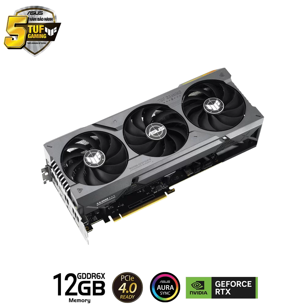 ASUS TUF Gaming GeForce RTX 4070 SUPER 12GB GDDR6X (TUF-RTX4070S-12G-GAMING) Graphics Card 12 ASUS TUF Gaming GeForce RTX 4070 SUPER 12GB GDDR6X (TUF-RTX4070S-12G-GAMING) Graphics Card - Ảnh 12
