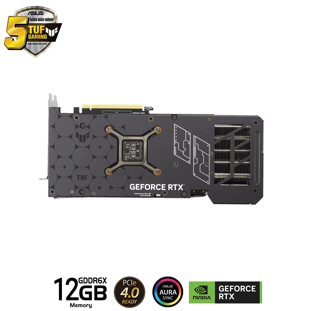 ASUS TUF Gaming GeForce RTX 4070 SUPER 12GB GDDR6X (TUF-RTX4070S-12G-GAMING) Graphics Card 5 ASUS TUF Gaming GeForce RTX 4070 SUPER 12GB GDDR6X (TUF-RTX4070S-12G-GAMING) Graphics Card - Ảnh 5