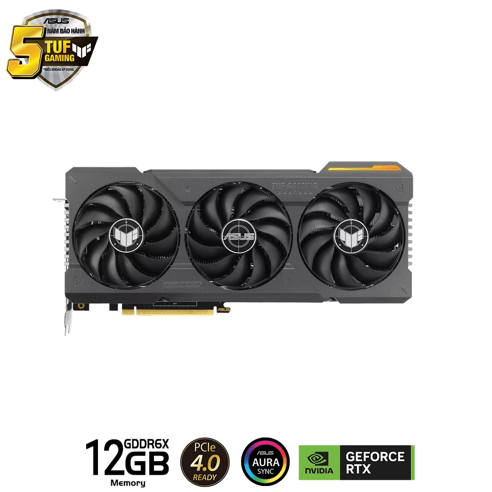 ASUS TUF Gaming GeForce RTX 4070 SUPER 12GB GDDR6X (TUF-RTX4070S-12G-GAMING) Graphics Card 6 ASUS TUF Gaming GeForce RTX 4070 SUPER 12GB GDDR6X (TUF-RTX4070S-12G-GAMING) Graphics Card - Ảnh 6