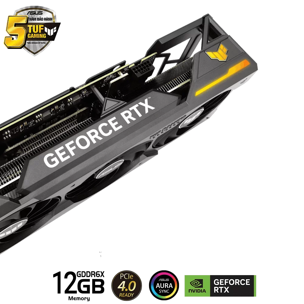 ASUS TUF Gaming GeForce RTX 4070 SUPER 12GB GDDR6X (TUF-RTX4070S-12G-GAMING) Graphics Card 7 ASUS TUF Gaming GeForce RTX 4070 SUPER 12GB GDDR6X (TUF-RTX4070S-12G-GAMING) Graphics Card - Ảnh 7