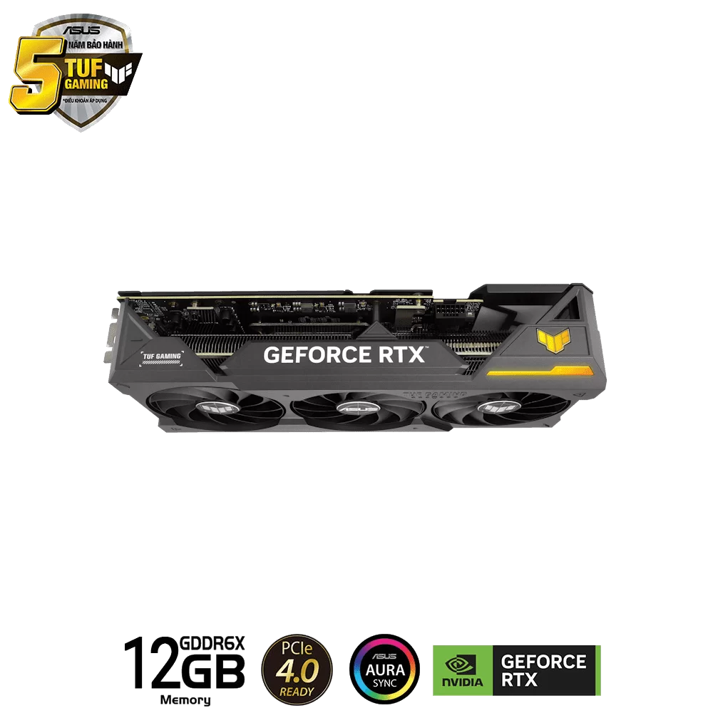 ASUS TUF Gaming GeForce RTX 4070 SUPER 12GB GDDR6X (TUF-RTX4070S-12G-GAMING) Graphics Card 8 ASUS TUF Gaming GeForce RTX 4070 SUPER 12GB GDDR6X (TUF-RTX4070S-12G-GAMING) Graphics Card - Ảnh 8