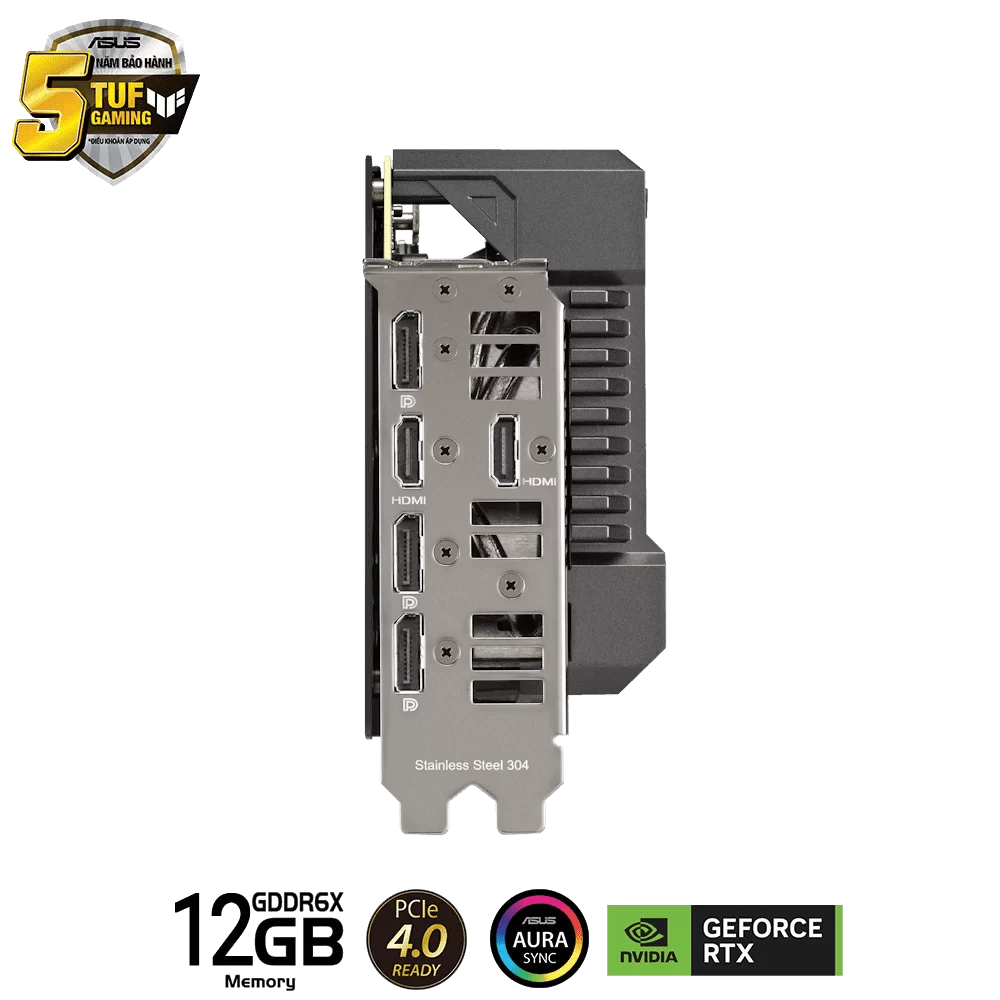 ASUS TUF Gaming GeForce RTX 4070 SUPER 12GB GDDR6X (TUF-RTX4070S-12G-GAMING) Graphics Card 9 ASUS TUF Gaming GeForce RTX 4070 SUPER 12GB GDDR6X (TUF-RTX4070S-12G-GAMING) Graphics Card - Ảnh 9