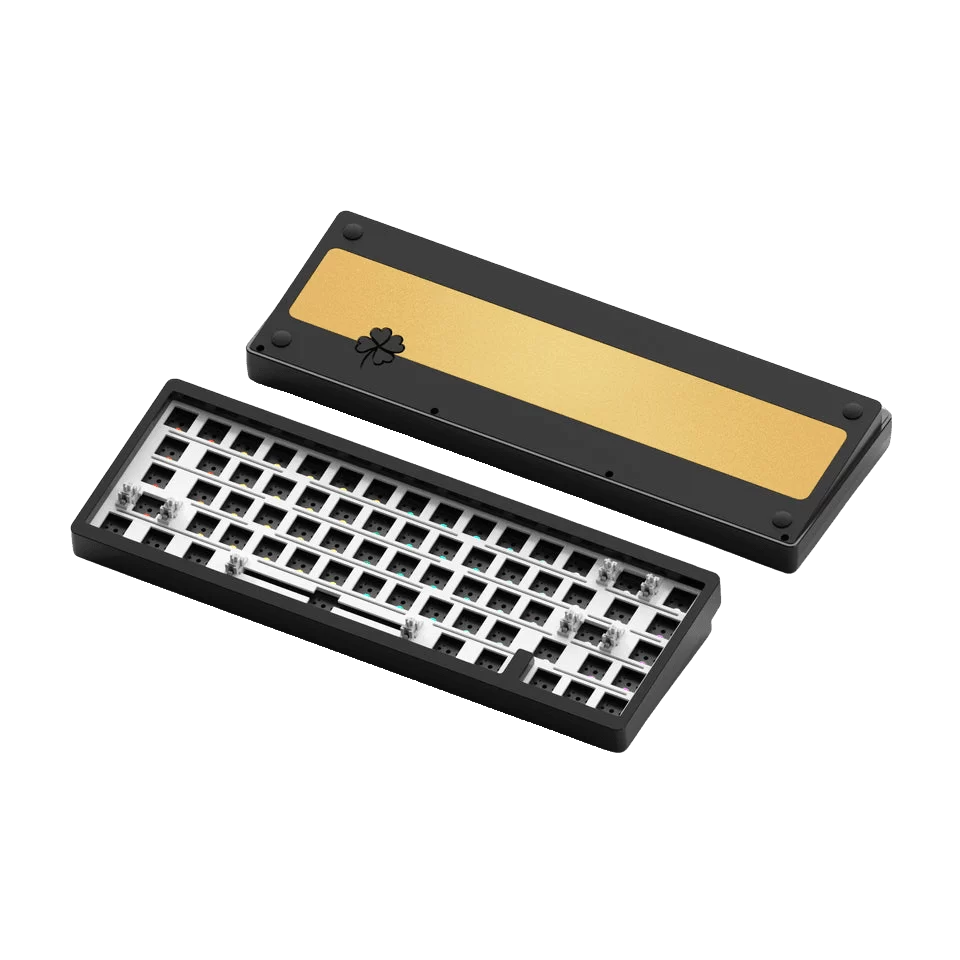 Kit Lucky65 Keyboard - 3 modes, CNC Aluminium, Gasket Mount, Hotswap, Per-key RGB Lights, Anodized/Electro Colors, Aluminum gold weight, 3750mAh Battery 2 Kit Lucky65 Keyboard - 3 modes, CNC Aluminium, Gasket Mount, Hotswap, Per-key RGB Lights, Anodized/Electro Colors, Aluminum gold weight, 3750mAh Battery - Ảnh 2