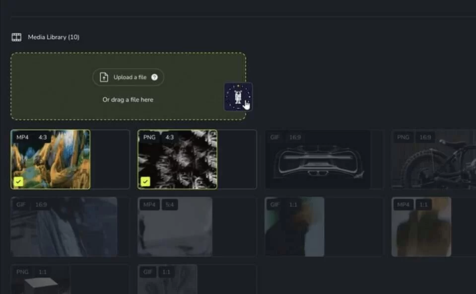 Custom Content Library