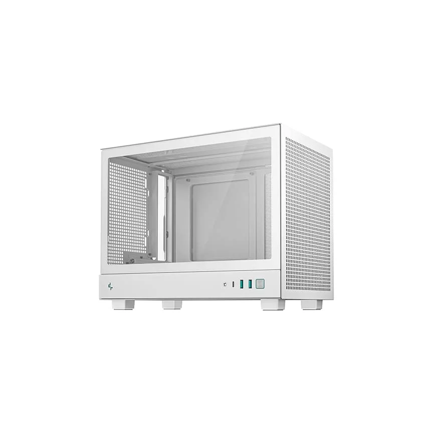 DEEPCOOL CH160 WH - White Portable High Airflow M-ITX Case 4 DEEPCOOL CH160 WH - White Portable High Airflow M-ITX Case - Ảnh 4
