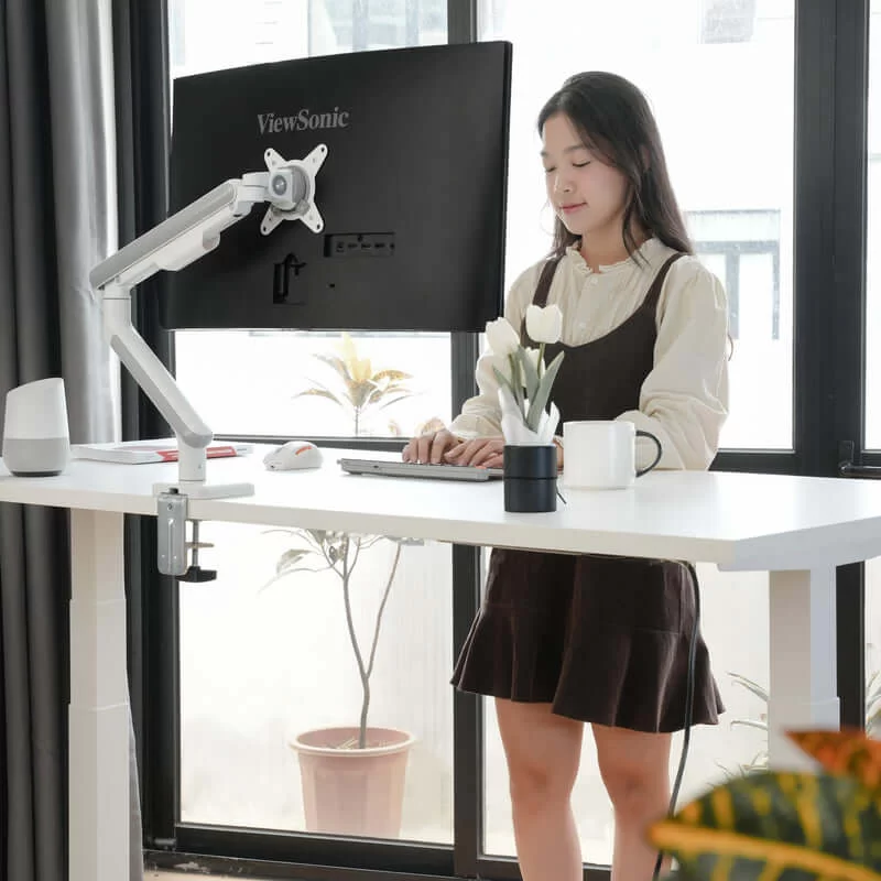 HyperWork ATLAS - 1600x750x25mm - Height Adjustable Standing Desk 8 HyperWork ATLAS - 1600x750x25mm - Height Adjustable Standing Desk - Ảnh 8