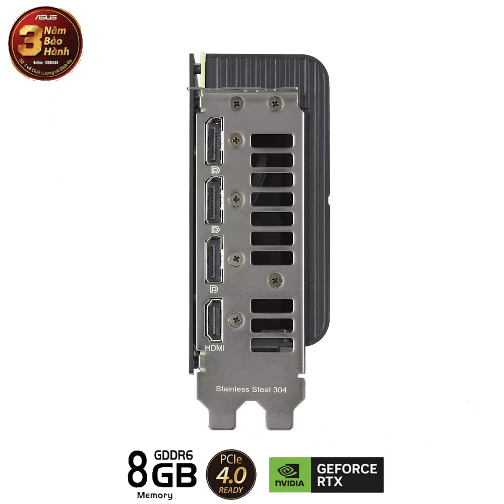 ASUS ProArt GeForce RTX 4060 8GB GDDR6 (PROART-RTX4060-8G) Graphics Card 12 ASUS ProArt GeForce RTX 4060 8GB GDDR6 (PROART-RTX4060-8G) Graphics Card - Ảnh 12