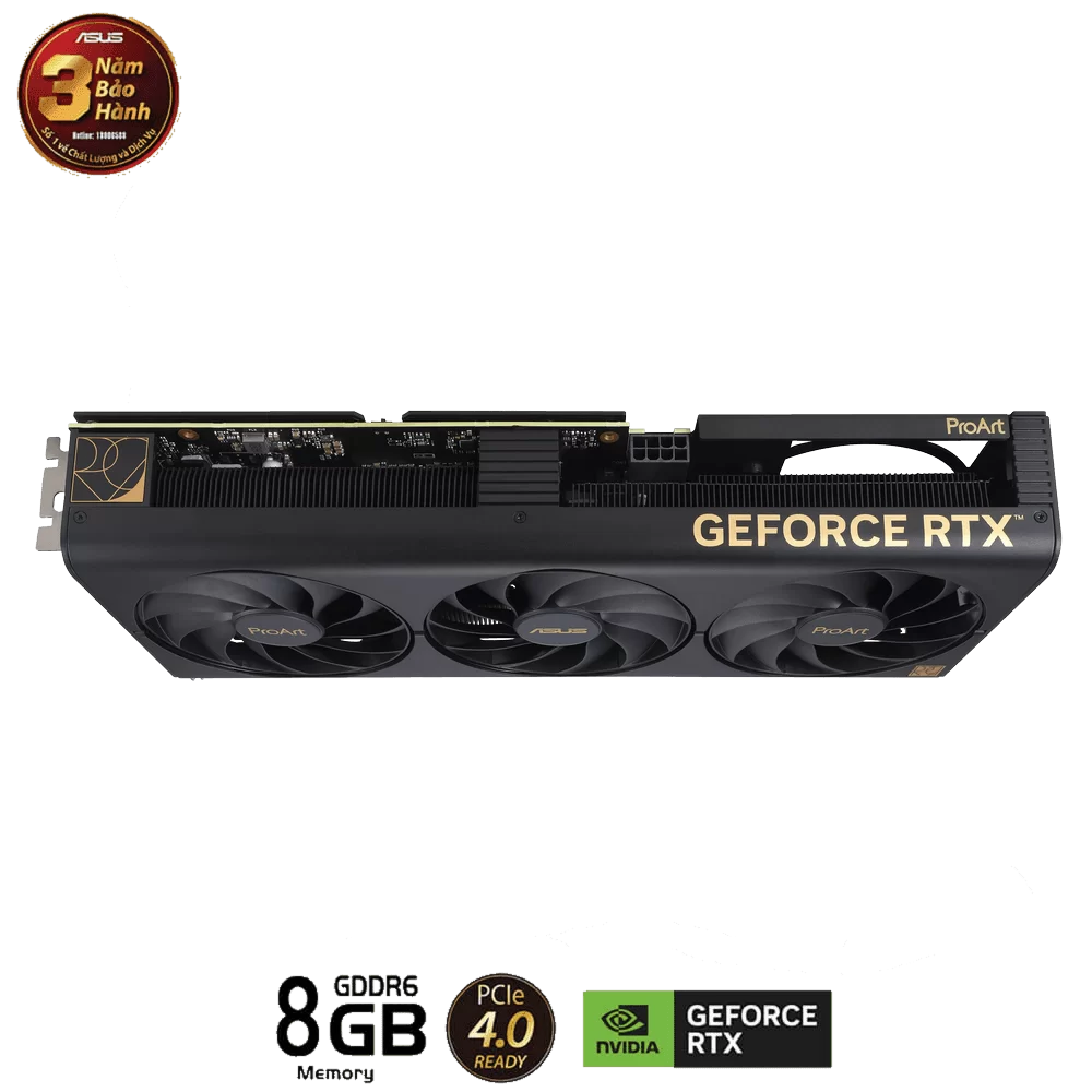 ASUS ProArt GeForce RTX 4060 8GB GDDR6 (PROART-RTX4060-8G) Graphics Card 9 ASUS ProArt GeForce RTX 4060 8GB GDDR6 (PROART-RTX4060-8G) Graphics Card - Ảnh 9