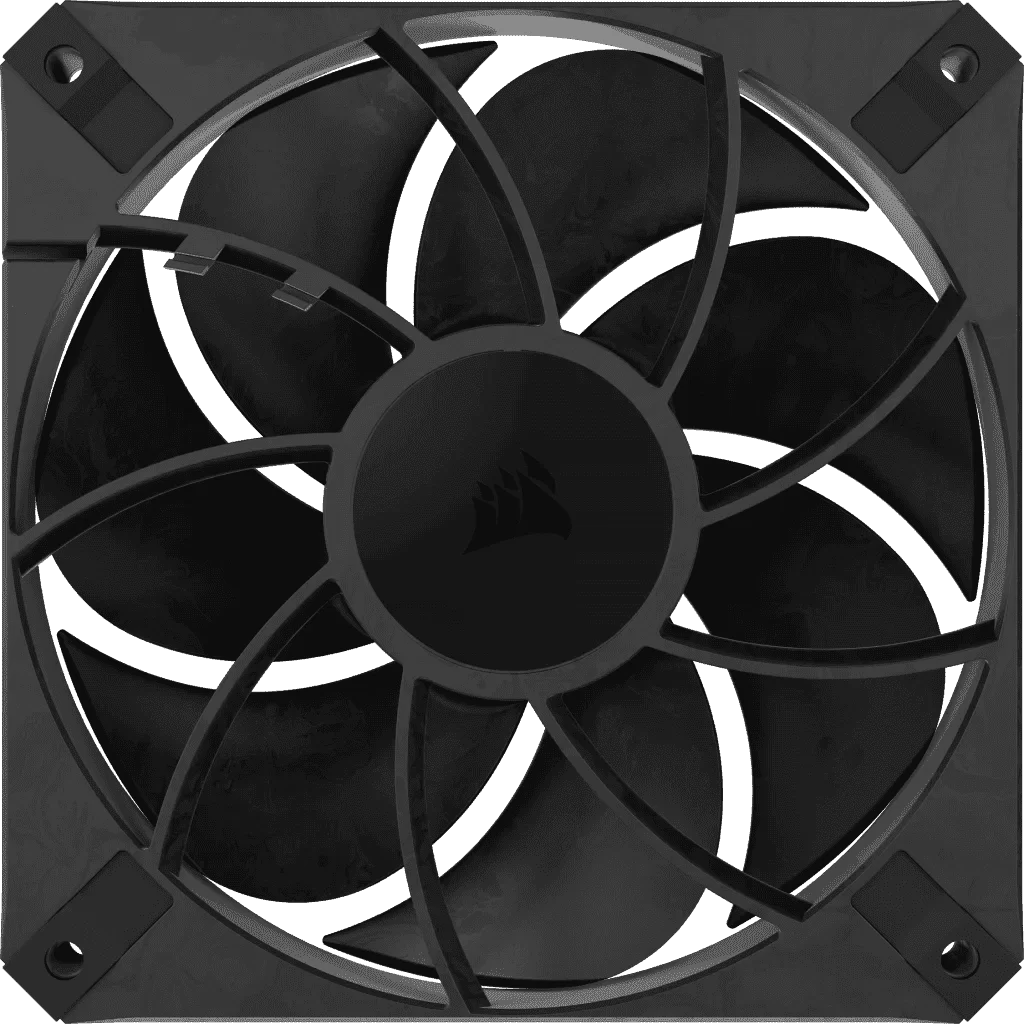 CORSAIR RS120 MAX Triple Pack Black (CO-9050171-WW) Fans - 120mm PWM Thick (30mm) Fans 4 CORSAIR RS120 MAX Triple Pack Black (CO-9050171-WW) Fans - 120mm PWM Thick (30mm) Fans - Ảnh 4