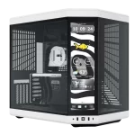 Hyte Y70 Touch Infinite Panda Modern Aesthetic Case - Black/White Mid-Tower ATX size