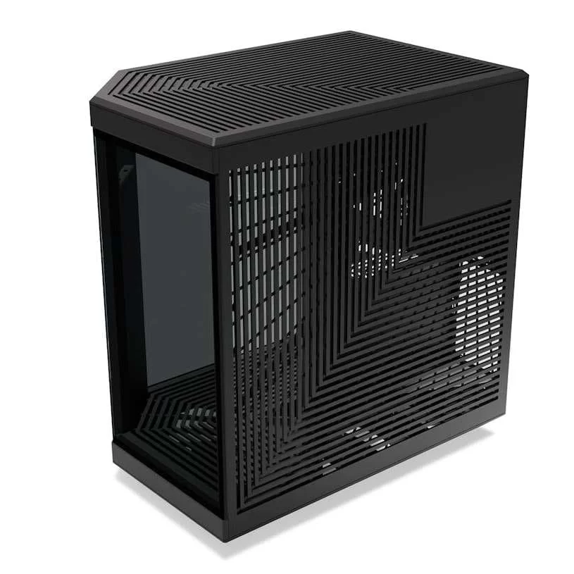 Hyte Y70 Touch Infinite Pitch Black Modern Aesthetic Case - Black/Black Mid-Tower ATX size 8 Hyte Y70 Touch Infinite Pitch Black Modern Aesthetic Case - Black/Black Mid-Tower ATX size - Ảnh 8