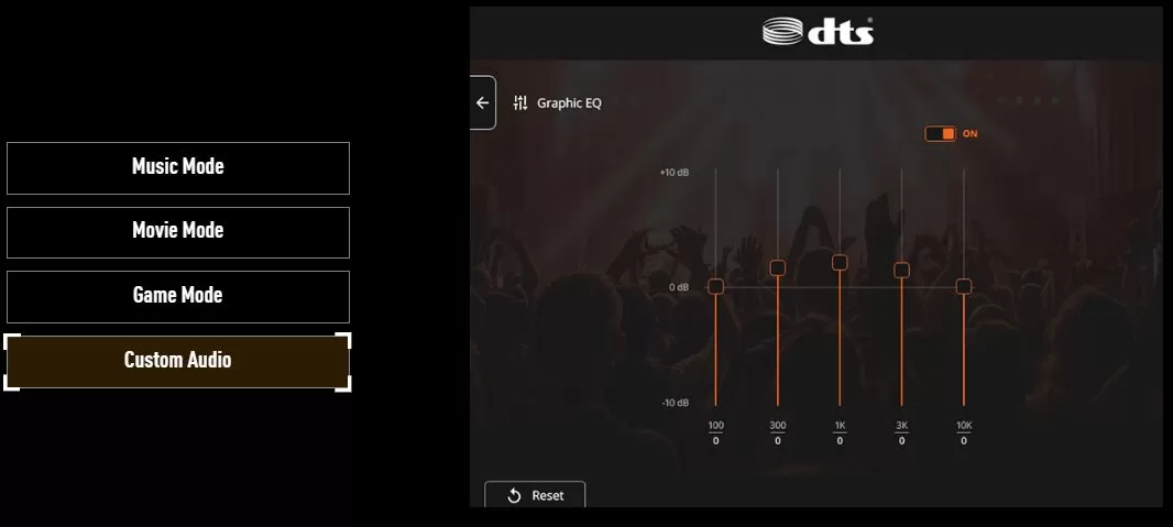custom audio