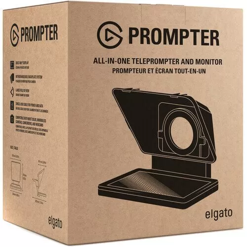 Máy Nhắc Chữ Elgato Prompter - Teleprompter with Built-in Screen 8 Máy Nhắc Chữ Elgato Prompter - Teleprompter with Built-in Screen - Ảnh 8
