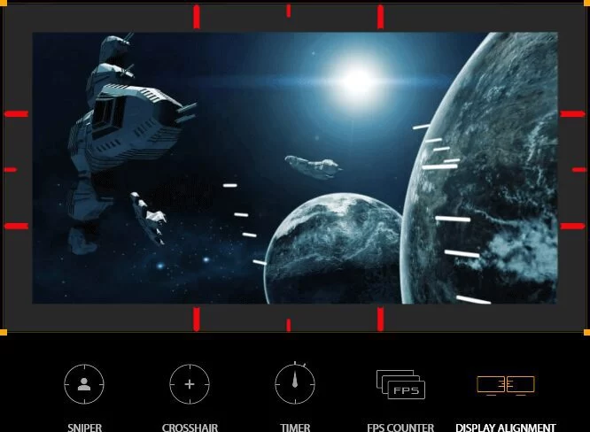 gameplus display alignment