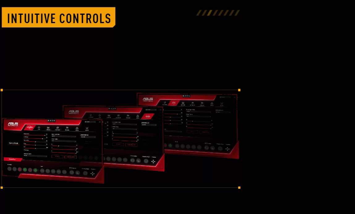 ingame enhancement INTUITIVE CONTROLS