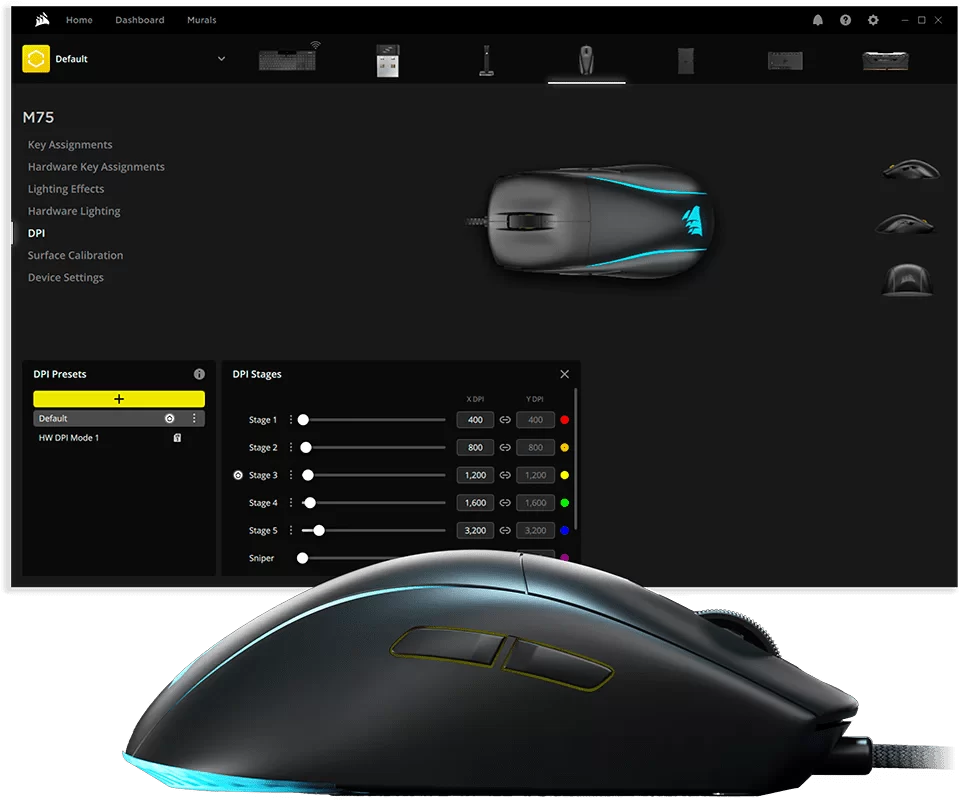 m75 wired effortless control img