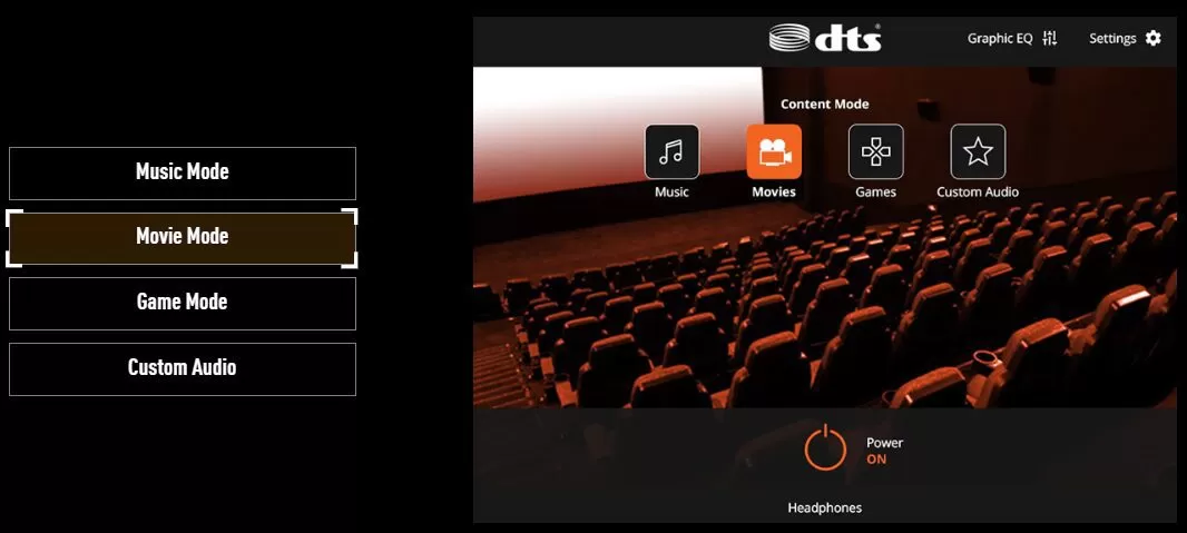movie mode