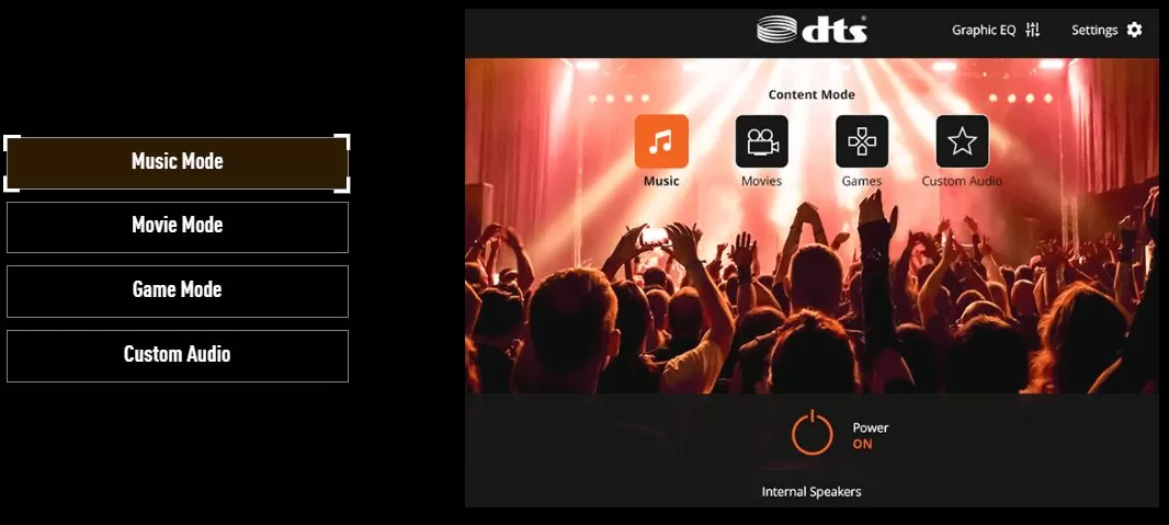 music mode