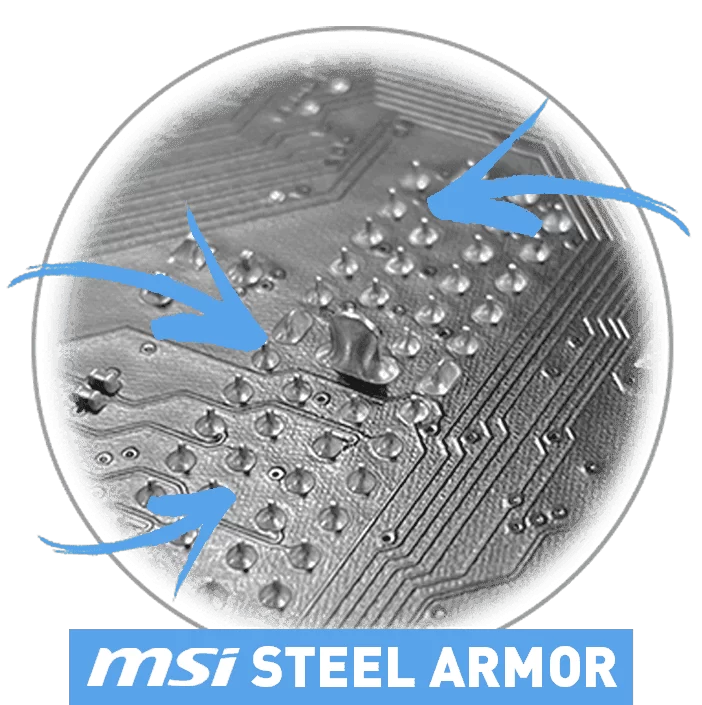 steel armor blue