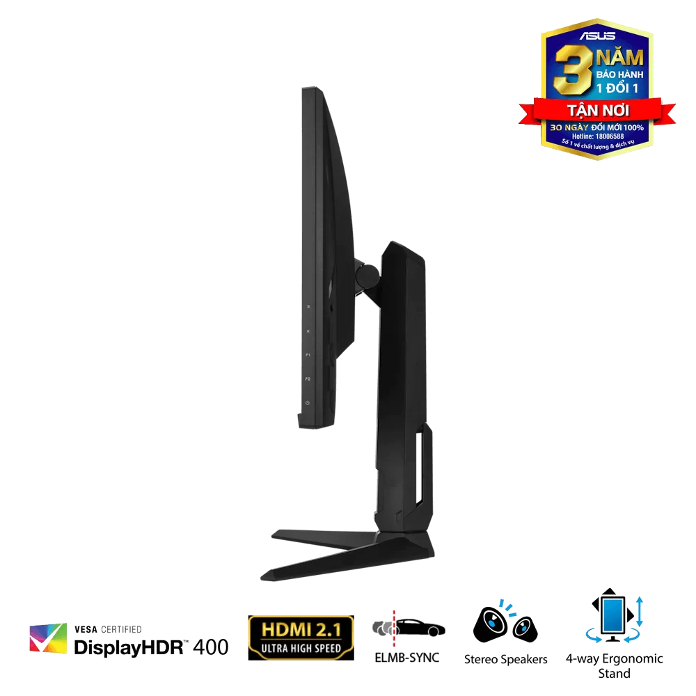 ASUS TUF GAMING VG28UQL1A Gaming Monitor - 28 inch Curved, 4K UHD, 144Hz, IPS, G-Sync Compatible 5 ASUS TUF GAMING VG28UQL1A Gaming Monitor - 28 inch Curved, 4K UHD, 144Hz, IPS, G-Sync Compatible - Ảnh 5