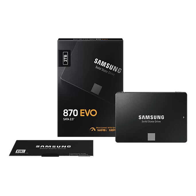 Samsung 870 EVO 2TB SSD - SATA III (MZ-77E2T0BW) 6 Samsung 870 EVO 2TB SSD - SATA III (MZ-77E2T0BW) - Ảnh 6