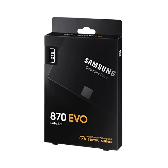 Samsung 870 EVO 2TB SSD - SATA III (MZ-77E2T0BW) 9 Samsung 870 EVO 2TB SSD - SATA III (MZ-77E2T0BW) - Ảnh 9