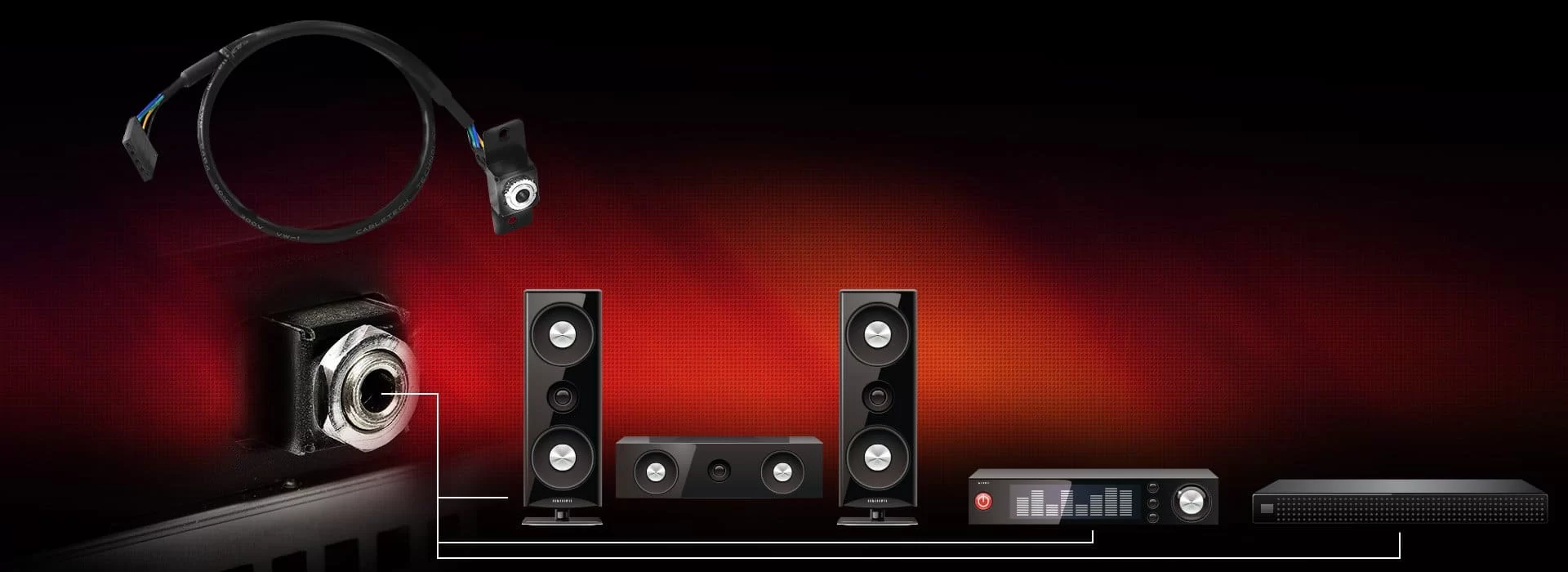 A300 RearAudioCable