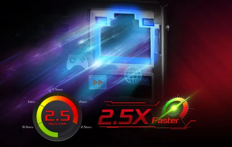 DMX600 2.5GLAN mobile