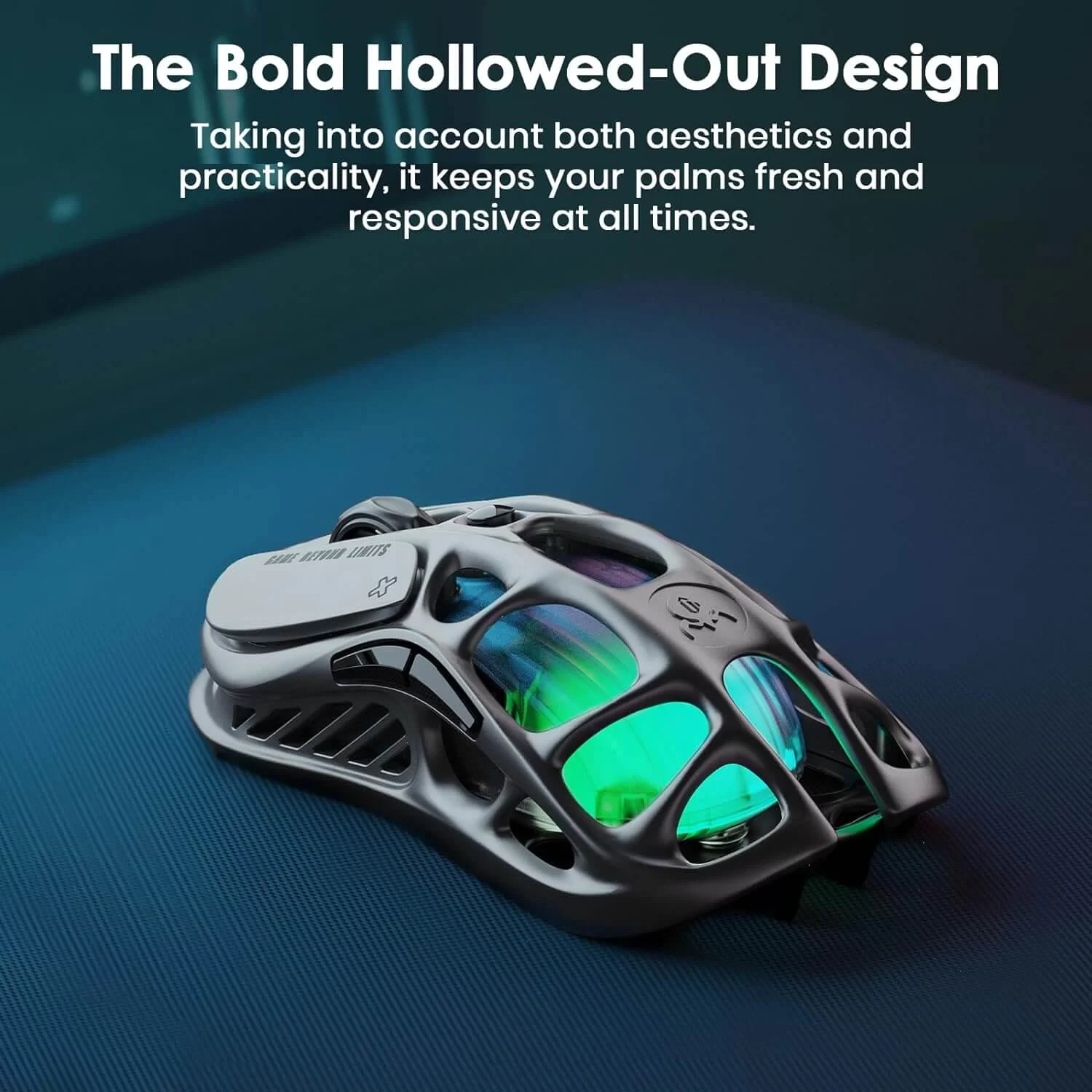 GravaStar Mercury M1 Pro Gunmetal Gray Wireless Gaming Mouse 7 GravaStar Mercury M1 Pro Gunmetal Gray Wireless Gaming Mouse - Ảnh 7