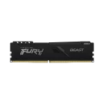 Kingston FURY Beast DDR4 8GB Memory - Black, 8GB (1x8GB) DDR4, 3200MHz, CL16 (KF432C16BB/8)