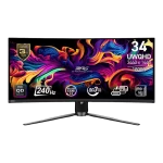 MSI MPG 341CQPX QD-OLED Curve 1800R Gaming Monitor - 34" 21:9 UWQHD (3440x1440) 240Hz 0.03ms