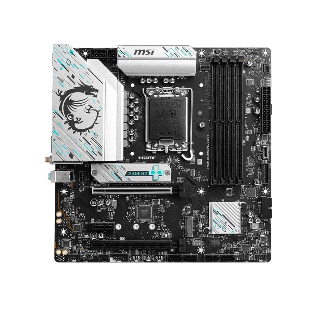 MSI B760M GAMING PLUS WIFI Mainboard 3 MSI B760M GAMING PLUS WIFI Mainboard - Ảnh 3