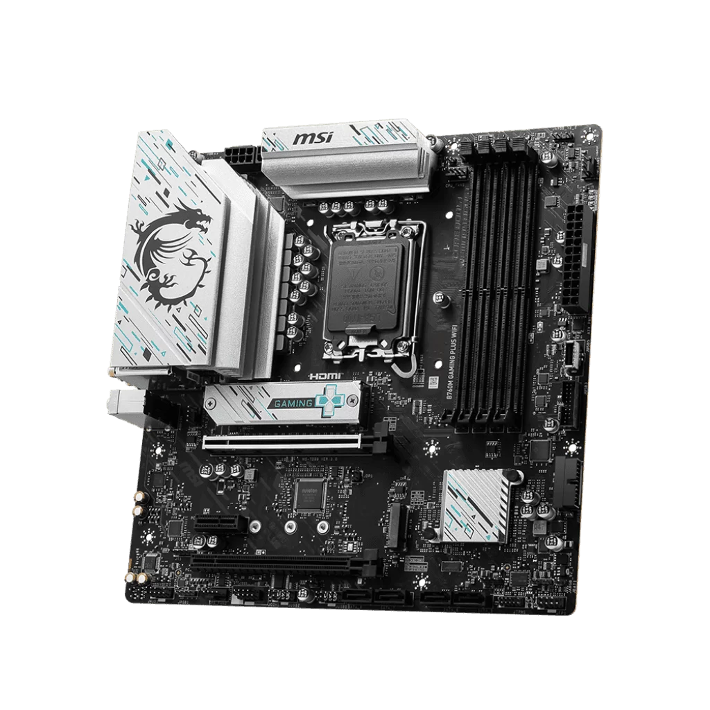 MSI B760M GAMING PLUS WIFI Mainboard 4 MSI B760M GAMING PLUS WIFI Mainboard - Ảnh 4