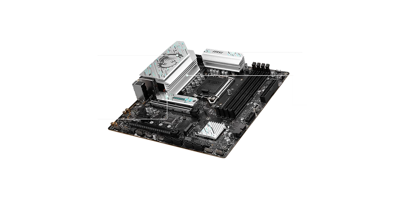 b760m gaming plus wifi cooling overview new