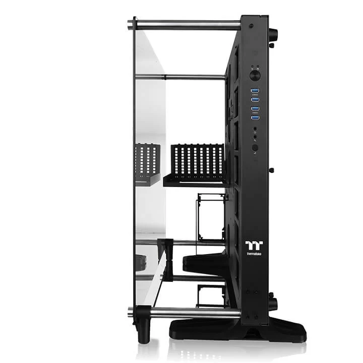 Thermaltake Core P5 TG V2 Black Edition Case - Mid-Tower, ATX Open Frame panoramic 4 Thermaltake Core P5 TG V2 Black Edition Case - Mid-Tower, ATX Open Frame panoramic - Ảnh 4