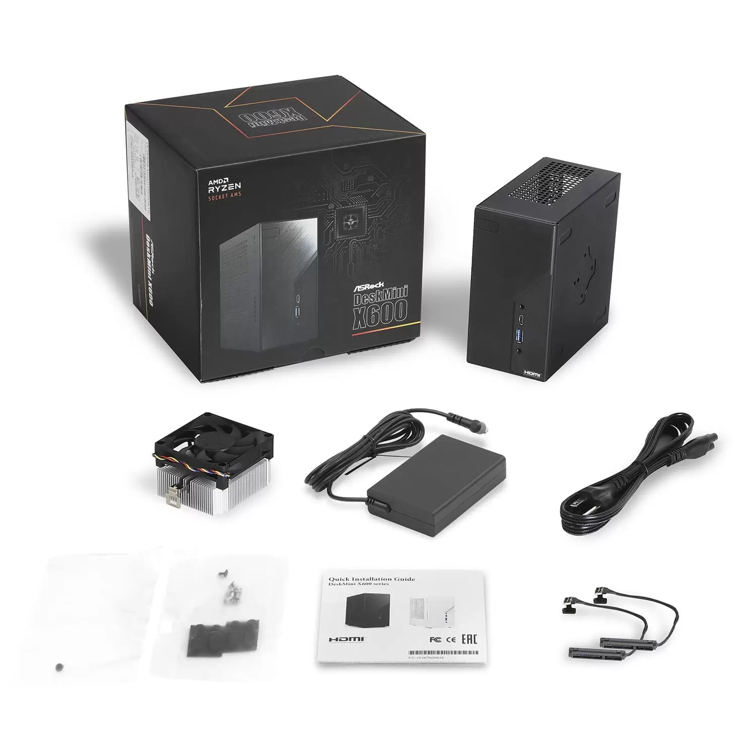 ASRock DeskMini X600 Series Mini PC 7 ASRock DeskMini X600 Series Mini PC - Ảnh 7