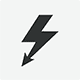 icon thunderbolt