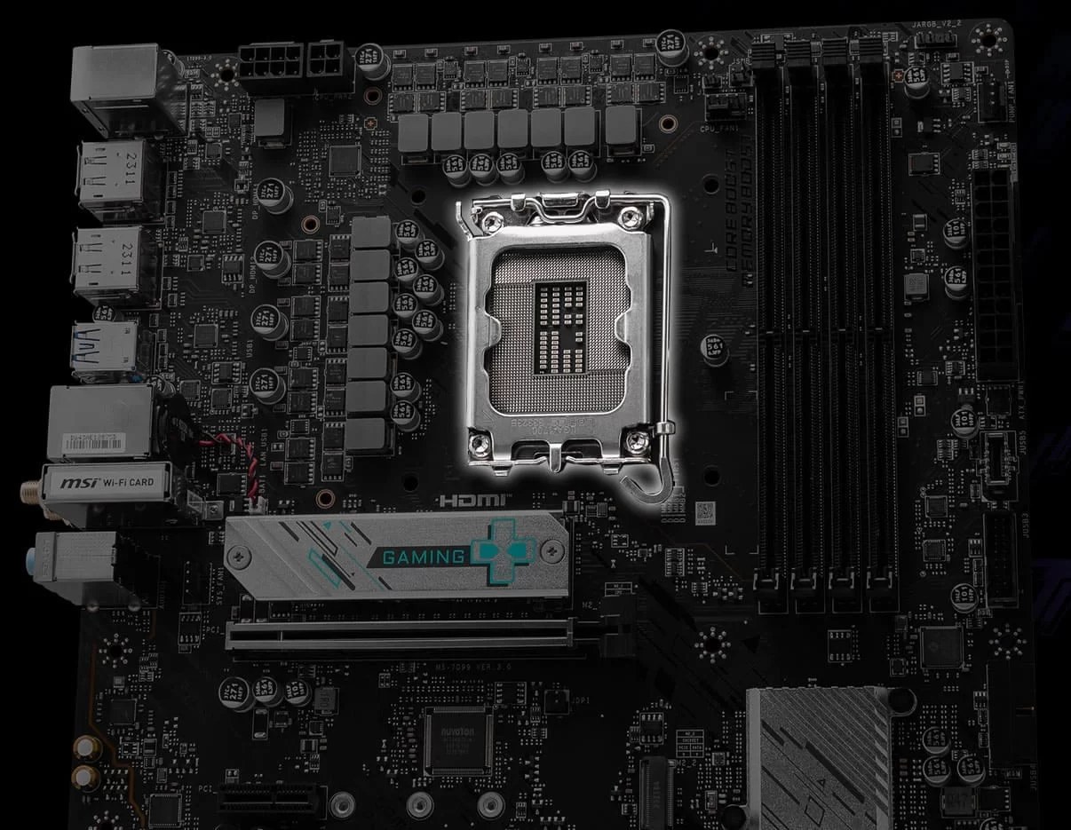msi b760m gaming plus wifi core boost
