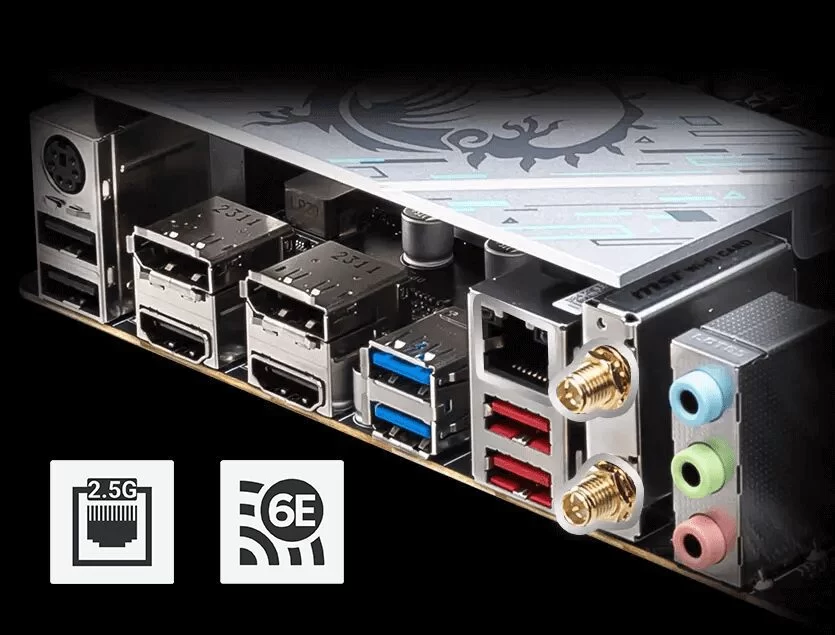 msi b760m gaming plus wifi networking 2