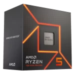 AMD Ryzen 5 7500F Processor - 6C12T, 3.7 GHz Boost 5.0 GHz, AM5 Raphael Zen 4, PCIe® 5.0, AMD Wraith Stealth