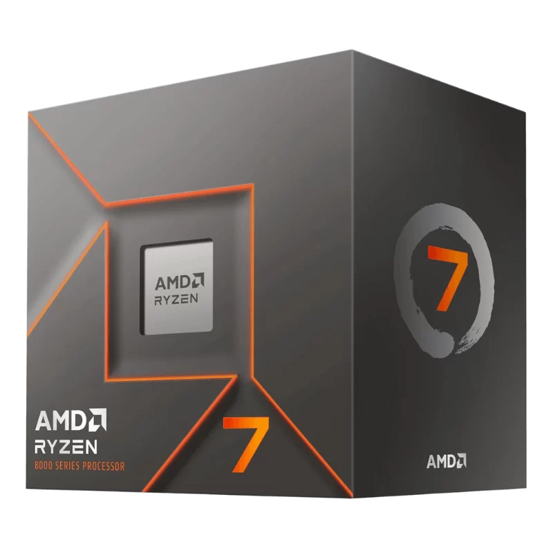 AMD Ryzen 7 8700F Processor - 8C16T, 4.1 GHz Boost 5.0 GHz, AM5 Phoenix Zen 4, PCIe® 4.0, AMD Wraith Stealth, NPU Partial 2 AMD Ryzen 7 8700F Processor - 8C16T, 4.1 GHz Boost 5.0 GHz, AM5 Phoenix Zen 4, PCIe® 4.0, AMD Wraith Stealth, NPU Partial - Ảnh 2