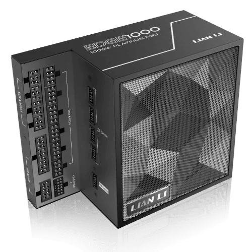Lian Li Edge Series EG1000 Black PSU - 1000W ATX12V v3.1, 80 Plus Platinum, Full Modular 1 Lian Li Edge Series EG1000 Black PSU - 1000W ATX12V v3.1, 80 Plus Platinum, Full Modular