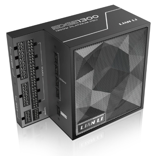 Lian Li Edge Series EG1300 Black PSU - 1300W ATX12V v3.1, 80 Plus Platinum, Full Modular 1 Lian Li Edge Series EG1300 Black PSU - 1300W ATX12V v3.1, 80 Plus Platinum, Full Modular