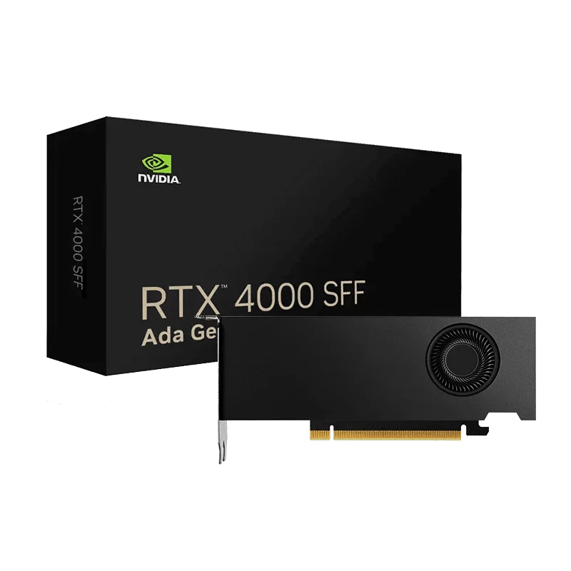 Leadtek NVIDIA RTX 4000 SFF Ada Generation 20GB GDDR6 Graphics Card 1 Leadtek NVIDIA RTX 4000 SFF Ada Generation 20GB GDDR6 Graphics Card