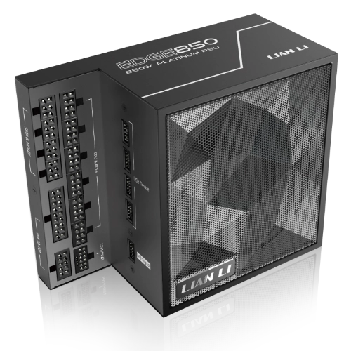 Lian Li Edge Series EG850 Black PSU - 850W ATX12V v3.1, 80 Plus Platinum, Full Modular 1 Lian Li Edge Series EG850 Black PSU - 850W ATX12V v3.1, 80 Plus Platinum, Full Modular