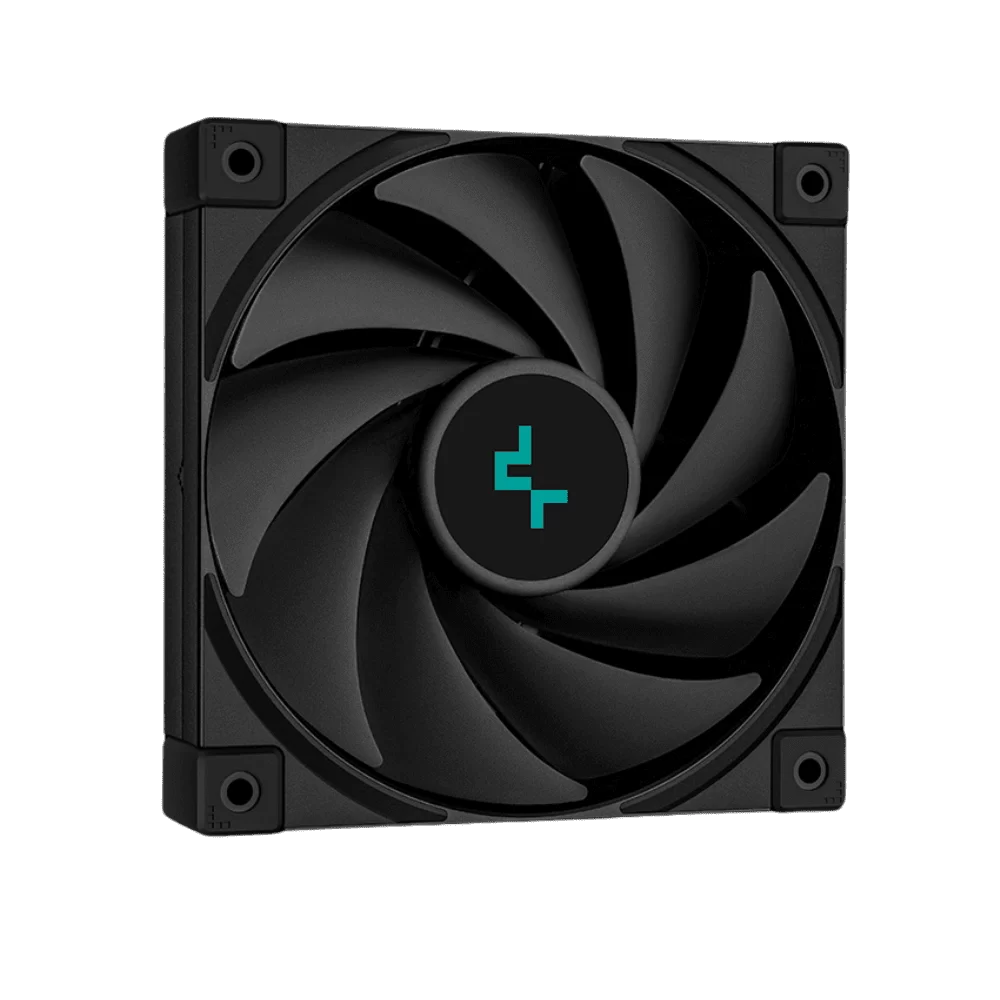 Deepcool AK400 DIGITAL CPU Air Cooler - Black, 4 heatpipes, ARGB LED strips, 1x 120mm FK120 PWM fan, Intel LGA 1700/AMD AM5 Support 7 Deepcool AK400 DIGITAL CPU Air Cooler - Black, 4 heatpipes, ARGB LED strips, 1x 120mm FK120 PWM fan, Intel LGA 1700/AMD AM5 Support - Ảnh 7